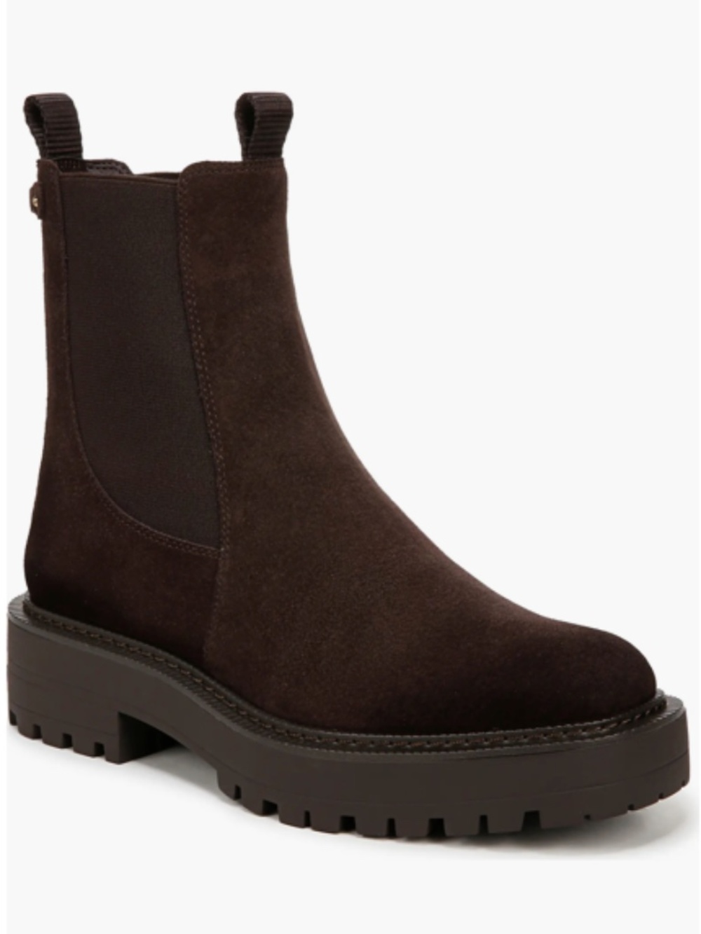 Sam Edelman Laguna Platform Chelsea Boot. Chocolate Brown. Size 8.5
